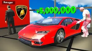 Угон всех Lamborghini из автосалона в GTA 5