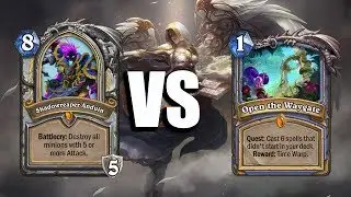Top 20 Legend Razakus Priest VS Quest Mage - Epic Finish! [Gaara] [Hearthstone]