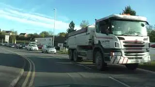 Driving On Tudor Way, Bromyard Road, St Johns & Tybridge Street, Worcester, UK 4th November 2022