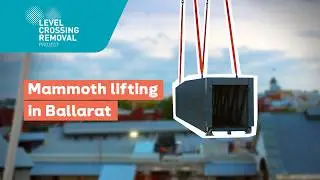 A mammoth lift in Ballarat