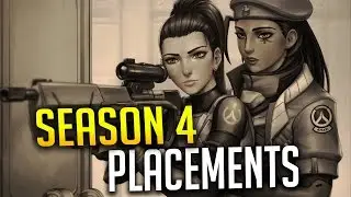 SEASON 4 PLACEMENTS WITH GALE - Overwatch Insane Ana Gameplay *GIVEAWAY WINNERS*