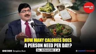 How many calories does a person need per day?