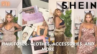 Shein Haultober 🐆 Cheetah Print Dresses, Lashes, Nails & Accessories Haul! #haultober