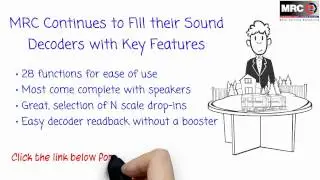 MRC DCC Sound Decoders | MRC Continues to Fill their Sound Decoders with Key Features