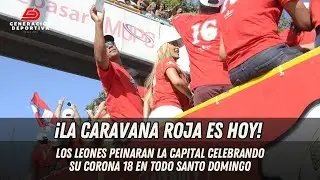 Los Leones del Escogido siguen celebrando su corona 18