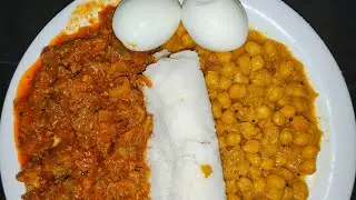 DELICIOUS 😋 BEEF ROAST PUTTU CHICKPEAS MASALA@FitFoodFocus_FFF  #beef #roast #chickpeas #puttu #fit