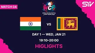 Full Highlights  | Ind vs SL | Match 4 | WCF - Double Wicket World Cup 2026 | Day 1 | M9D1H