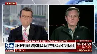 Senator Daines Appears LIVE from Ukraine on Fox News
