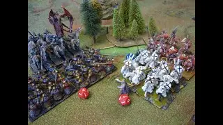 Kings of War Brothermark et Elfes vs Nains abyssaux et Morts vivants (FR / ENG)