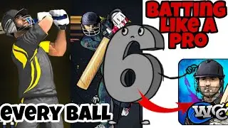 Wcc3 pro batting tips||Wcc3 batting tricks in hard mode