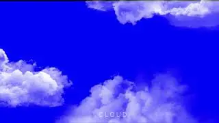 REALISTIC CLOUDS OVERLAY BLUE SCREEN/ FREE DOWNLOAD/ FOR CONTENT CREATORS