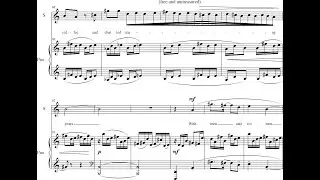 Kurt Erickson - Chicago Songs for Soprano and Piano (2016) [Score-Video]