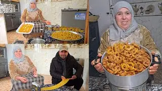 أخيرا مي مليكة بدات فتحضيرات رمضان🥳جاتكم بأروع شباكية مع أسهل طريقة للتشباك😱💯