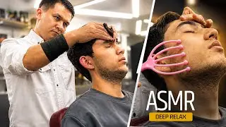 ASMR SLEEP MIR 💊 Asmr Head Massage In Real Barber Shop