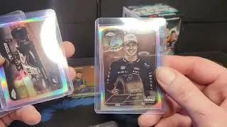 2024 Formula 1 Topps Chrome Hobby Christmas Gift Box Opening Sepia Edition