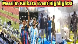 Messi In Kolkata Event Controversy Highlights l Messi In Kolkata Update @anjanaentertainer