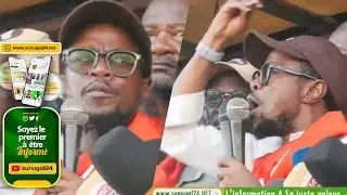 😅 Abdou Mbow fait encore son &ldquo;Mbow&rdquo; politique pendant la marche de l&rsquo;opposition