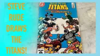 STEVE &ldquo;THE DUDE&rdquo; RUDE DRAWS THE TEEN TITANS!
