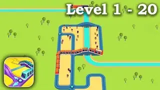 Train Taxi Gameplay Walkthrough | Level 1 - Level 20 | (Android,iOS)