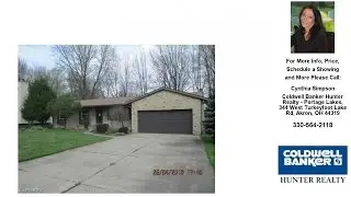 6460 Palmer Dr Northwest, Canton, OH Presented by Cynthia Simpson.