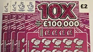 10x scratch cards &pound;20 in play 