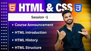 HTML 5 & CSS 3 Telugu Tutorial | S-1 | Learn Web Development from Scratch Beginner Level | Ai Syntax