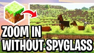How to Zoom in Minecraft Without a Spyglass (2026) - Full Guide