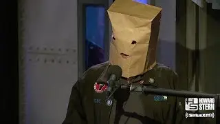 Bobo Unveils His Bald Head Live in the Stern Show Studio