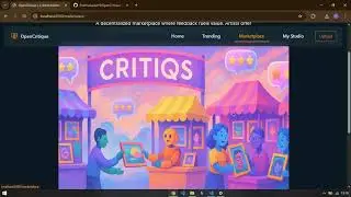 OpenCritique &ndash; Decentralized Art Feedback Platform