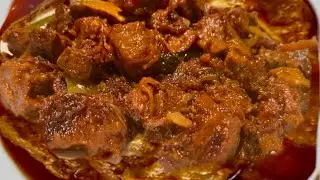 🌼Yummy Beef Lungs & Beef  Shutki( jerky)🌼Mother&rsquo;s Recipe | Beef Lungs Curry | phepra recipe