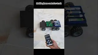 How to make mobile control car 🚗 at home #easyexperimentus #fpv #drone #howtomakemobilecontrolcar
