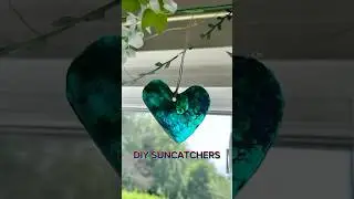 🎨 DIY Clear Glue Suncatchers | Kid-Friendly Craft with Minimal Supplies! ☀️