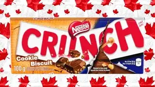 Nestle Crunch Cookie Candy Bar Tasting
