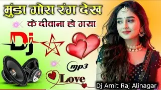 Mungda Gora Rang Dekh Ke Diwana Ho Gya Dj Love Hindi Song Dholki Mix Dj🎧👨&zwj;🎤🎶#song Amit Raj Alinagar🥀