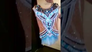 New leotard for rhythmic gymnastics