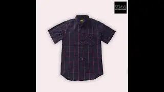 SFMW Flanel Pendek Premium Merah FPDK02
