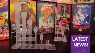 Retro Game Stands updated factory samples!