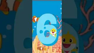Baby Shark Number 6 to 10 #babyshark #shorts #number #education #learn #play #kids