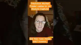 #prediction #Market #high #stakes #betting #Maduro #Capture #insider #trading #federal #oversight