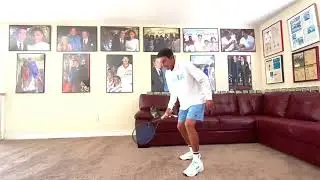 The ultimate way to hit a half volley! Work on this! - Rick Macci