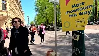 Из Вантаа в Хельсинки автобусом.  Гуляю по городу.  Финляндия
