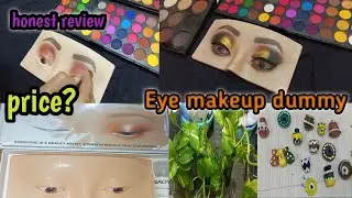 Eye makeup dummy/price/bchon k school ka last day #makeuptutorial #makeupdummy