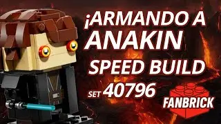 Timelapse de Anakin BrickHeadz (40796) &ndash; LEGO Star Wars en acci&oacute;n