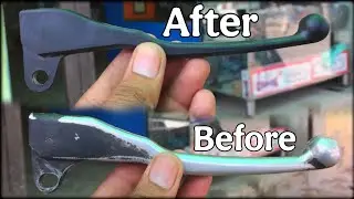 Brake Lever Paint | Old Bike Restoration | Honda CD 70 Modified |Fk Autos|