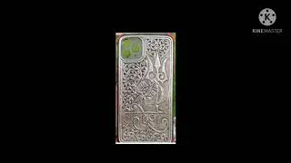 Silver Mobile cover