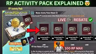 RP ACTIVITY PACK Explained! ✅ 4.1 Update How to Get 1000 UC BACK from Missions in #BGMI #pubgmobile