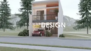SMALL HOUSE DESIGN | 2 STOREY HOUSE 5.00m x 10.00m (100 sqm Total Floor Area) | 2 BEDROOM