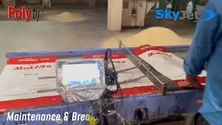 Polytij Illumex X2 Eco - Rice Bag Printing #machine #inkjetprinters #conveyor #rice