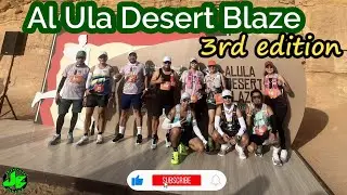 Al Ula Desert Blaze 2025 | 3rd edition | 4K UHD @ 60 fps | Madain Saleh | #cyclist | #health