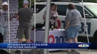 UPS hosts hiring event following wage increase for package handlers